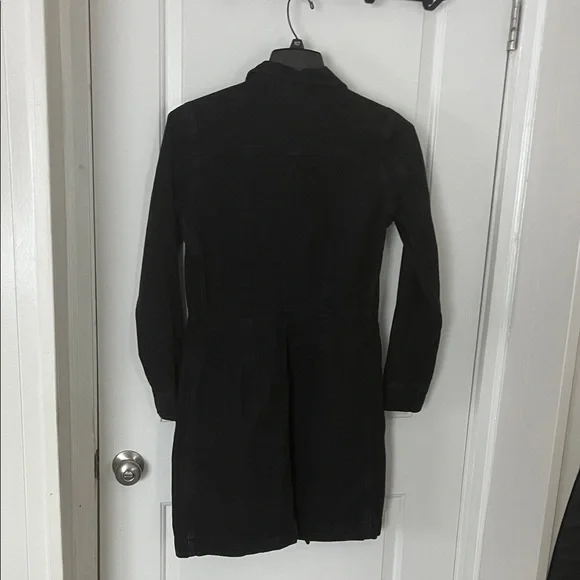 Levi's Black Denim Shirt Dress - Picture 3 of 6